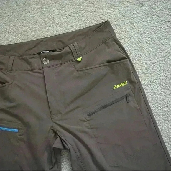 BERGANS of NORWAY 7168 Utne Hiking Cargo Shorts Brown Men’s Size XXL - Picture 11 of 16